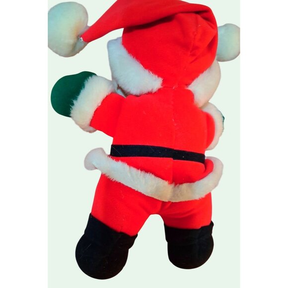 2 Different Vintage Cabbage Patch 1992  Santa Claus Plush Dolls Red White - Picture 6 of 7